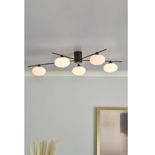  D&amp;auml;r Lighting JAS5422 - Plafonski luster JASPER 5xG9/25W/230V crna Slike