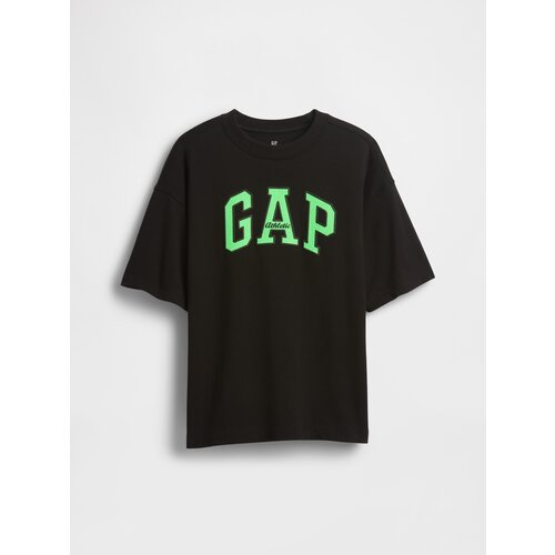 GAP Children&amp;#039;s oversize T-shirt Heavyweight Athletic Logo - Boys Slike