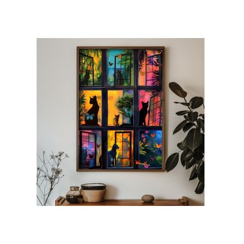 Wallity Zidna slika GE163-L, 35x47x3,5 cm Slike