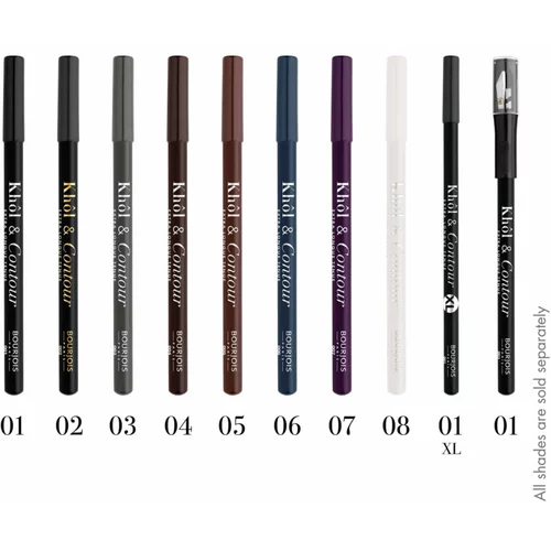 Bourjois Khol & Contour dolgoobstojen svinčnik za oči 1,2 g odtenek 005 Choco-lacté