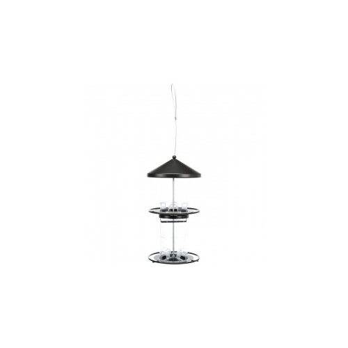  hranilica za ptice 2300ml/36cm crna Slike