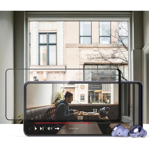 Ringke Invisible Defender ID staklo Kaljeno staklo 2,5D 0,33 mm za Samsung Galaxy A72 Slike