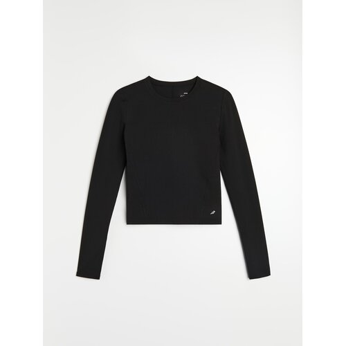 Sinsay Sportska majica s dugim rukavima slim fit Gym Hard Slike