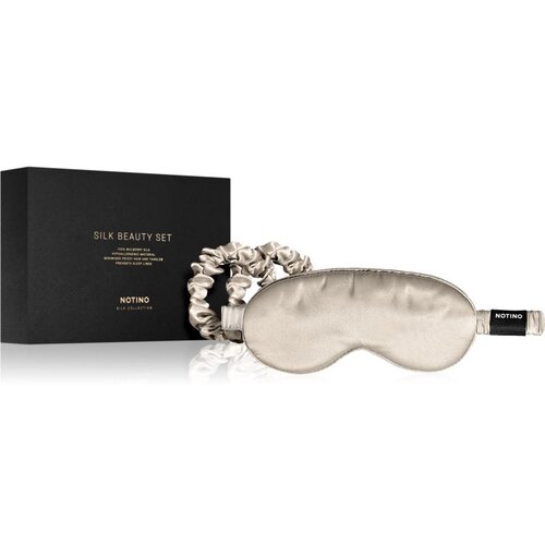 Notino Silk Collection Sleeping mask & Scrunchies Set poklon set Cream nijansa Cijene