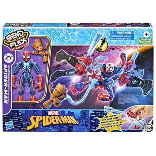 spiderman space set bend and flex marvel 947638 Slike