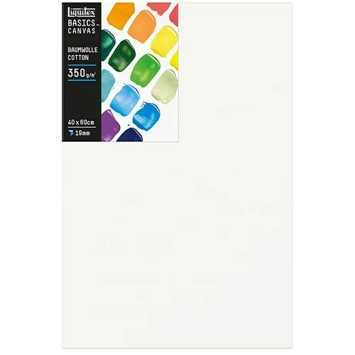 LIQUITEX Basics Slikarsko platno sa drvenim okvirom Canvas (60 x 40 x 1,9 cm, Pamuk, Trostruko grundirano)