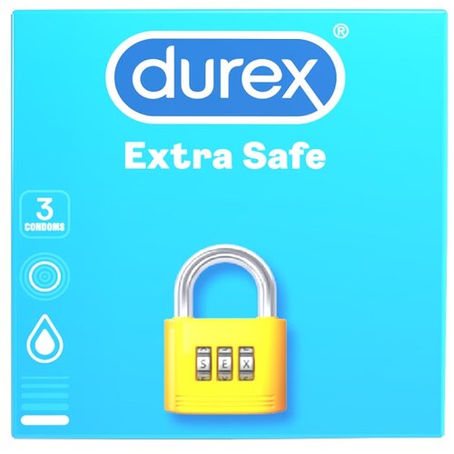 Durex extra safe kondomi 3 komada Slike