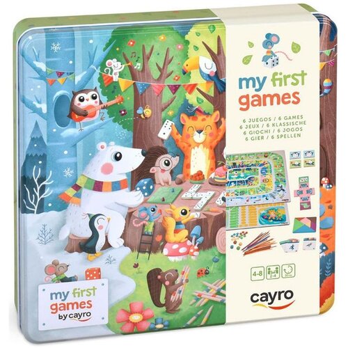 Cayro My First 6 klasičnih igara u metalnoj kutiji Cijene