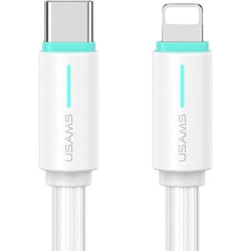 Usams USB-C KABEL ZA LIGHTNING 1M SJ735 30W ZA IPHONE BEL, (21980533) Cene
