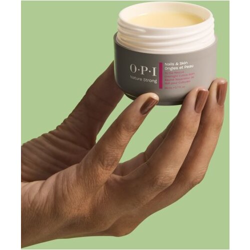 OPI Nature Strong Nails&amp;amp;Skin nočni balzam za obnohtno kožico s karitejevim maslom 20 ml Slike