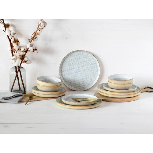 Creatable Jedilni Servis Emiliana Blue, 12-Delni Slike