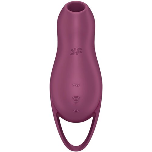 Satisfyer Pocket Pro 1 - stimulator klitorisa na baterije, zračnim valovima (ljubičasti) Slike
