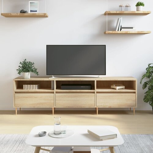 TV ormarić boja hrasta sonome 150x30x44,5 cm konstruirano drvo Cijene