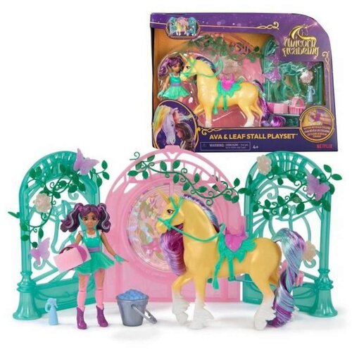  Pli&amp;scaron;ane igračke Spin Master Mini Mu&amp;ntilde;eca Ava y Leaf Color Reveal Unicorn Academy Pisana Plastika Jednorog Slike