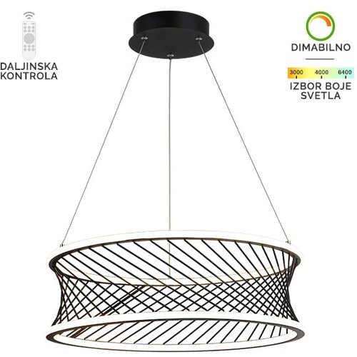  led viseća lampa F2074-40V bk Cene