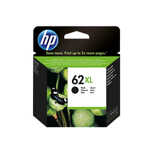 HP C2P05AE nr.62 xl (črna), originalna kartu&amp;scaron;a za 600 strani Slike