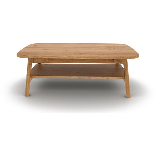 The Beds Stolić za kavu od punog hrasta u prirodnoj boji 70x110 cm Twig – Cijene