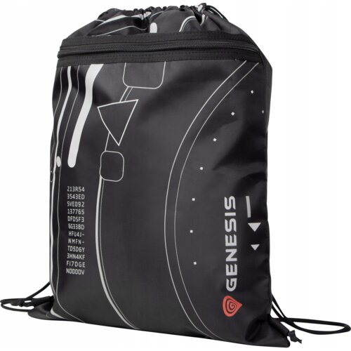 Genesis BAG G2 ruksak Naprtnjača za slobodno vrijeme Crno, Sivo, Crveno Poliester Slike