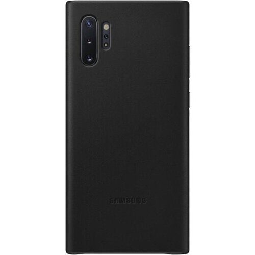 Samsung original usnjen ovitek ef-vn970lbe za galaxy note 10 n970 - zaščita zadnjega dela - črna Cene