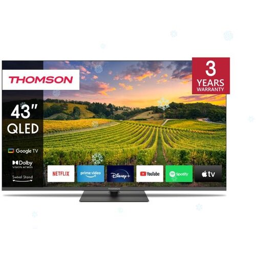 Thomson 43QG5C14 TV 109.2 cm (43) 4K Ultra HD Smart TV Wi-Fi Black Cijene