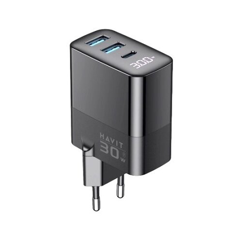 Havit UCLE001 EU 30W Kućni punjač 2 * USB + 1 ( HA0231 ) Cene