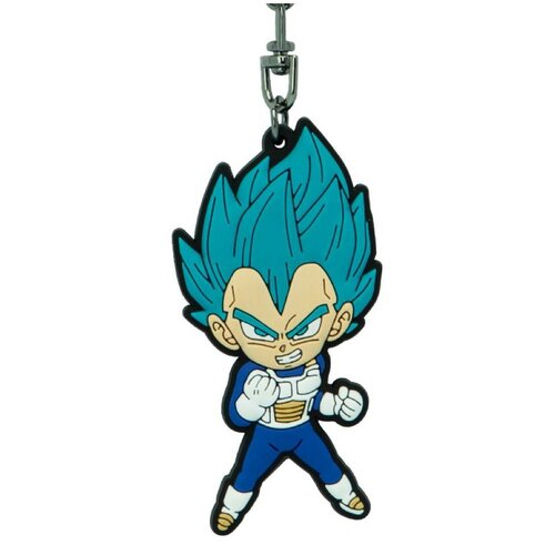 Abystyle privezak dragon ball super - pvc keychain - vegeta saiyan blue Slike