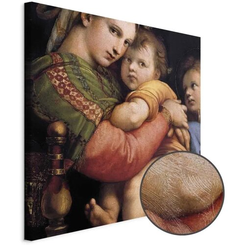  Slika - Rafael Santi – Madonna on a Chair 40x40 Premium Print Cene