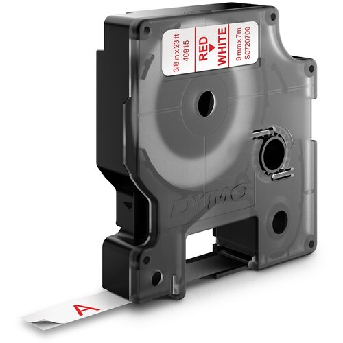 Dymo Traka bela sa crvenim tekstom D1 9mm x 7m Cene