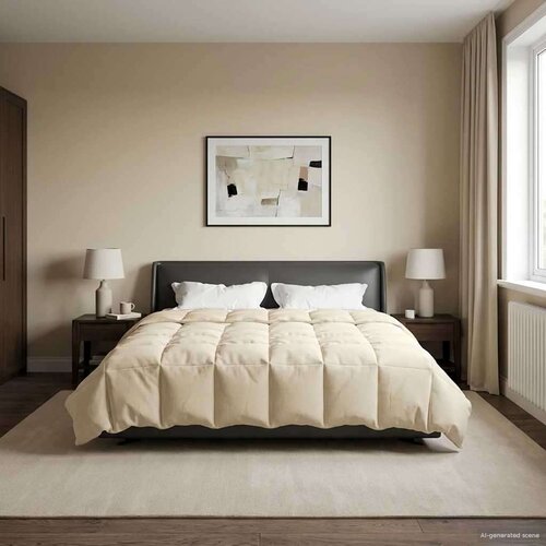  Zimska posteljnina Šonerisan krema 200 x 200 cm Mikrovlakna, (5000284329) Cene
