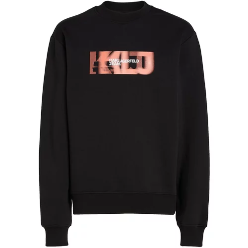 KARL LAGERFELD JEANS Sweater majica miks boja / crna