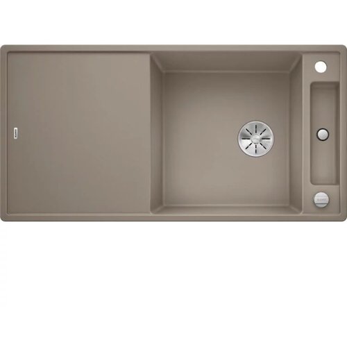 Blanco sudoper AXIA III XL 6 S InFino SILGRANIT TARTUFO, drvena daska, s dalj. upr. Slike
