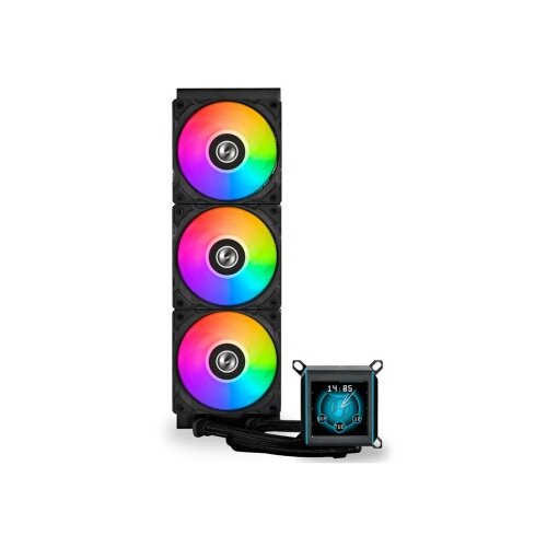 Lian Li Komplet za tekočinsko hlajenje AIO Liquid Cooler GALAHAD II LCD 360, ARGB, črn Cene