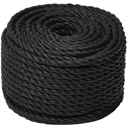  Radno uže crni 12 mm 25 m od polipropilena Slike