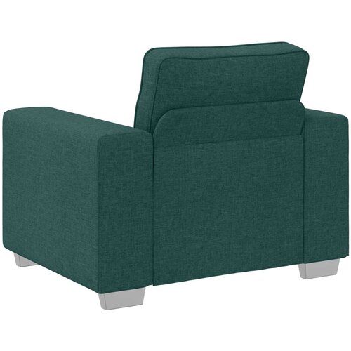 SOFA 3 pcs Tamnozelena 219 x 80 x 82 cm Platnasta tkanina Slike