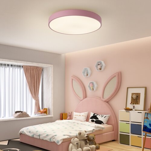  Brilagi - LED prigu&amp;scaron;iva stropna svetiljka POOL LED/60W/230V 3000-6000K 60 cm ružičasta + daljinski upravljač Slike