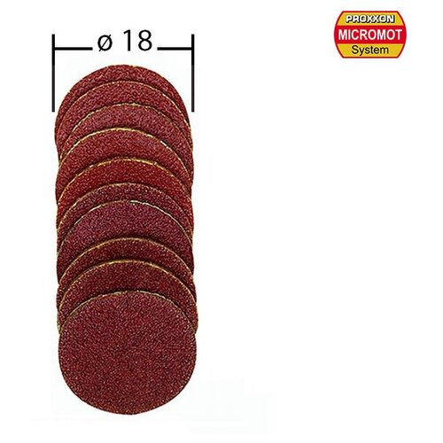 Proxxon Zamjenske brusne ploče No 28983 (18 mm, Granulacija: 120, 20 Kom.) Slike