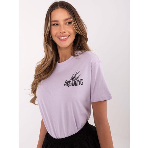 Sublevel T-shirt-D12022AC02645H-light purple Cene