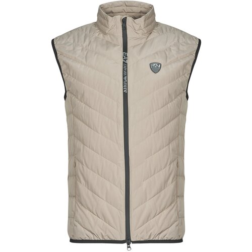 Ea7 Emporio Armani TRAIN PREMIUM SHIELD DOWN LIGHT VEST 8NPQ02 Bež Slike