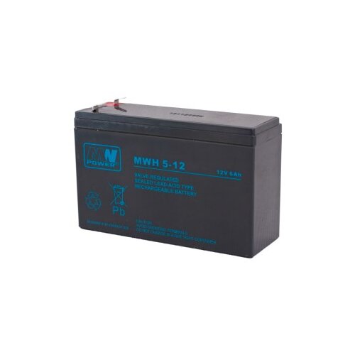 MPL POWER ELEKTRO MPL MW POWER MWH 5-12L UPS battery Lead-acid accumulator VRLA AGM Maintenance-free 12 V 6 Ah Black Cijene