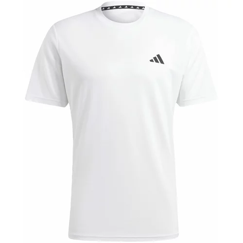 Adidas Funkcionalna majica 'Train Essentials' črna / bela
