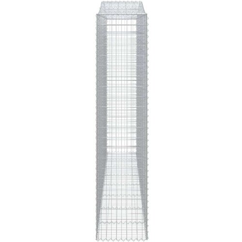  Gabionska košara s lukom 400x50x220/240 cm pocinčano željezo Cijene