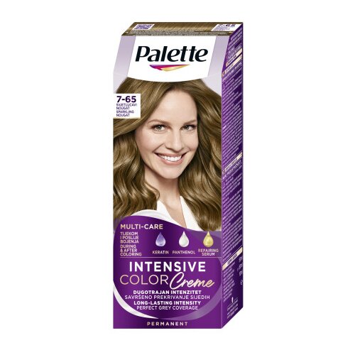 Schwarzkopf Palette barva za lase - Intensive Color Creme - 7-65 Sparkling Nougat Cene