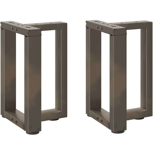  Noge kavne mize v obliki črke T 2 kosa 38x25x(42-43) cm jeklo, (21828559) Cene