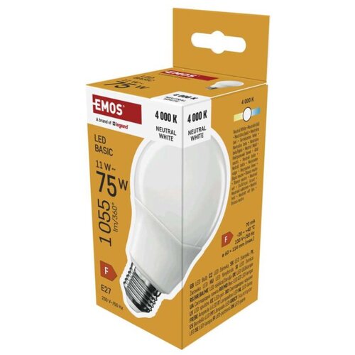  LED žarnica Basic A60 / E27 / 11 W (75 W) / 1055 lm / Nevtralna bela Cene