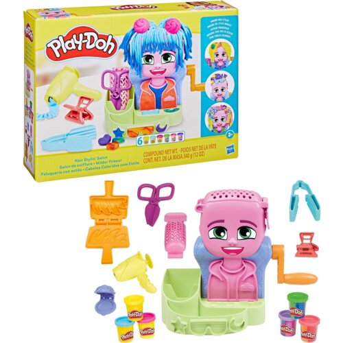 PLAY-DOH Hair Stylin' Salon Playset Cene