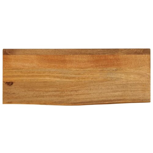 vidaXL Mizna plošča z naravnim robom 90x40x3,8 cm trden mangov les, (21411597) Cene