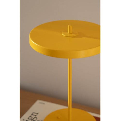 UMAGE žuta metalna led stolna lampa s metalnim sjenilom (visina 31 cm) asteria move &amp;ndash; Slike