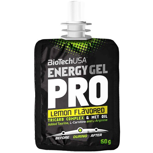 Biotechusa Energy Gel Pro formula, Limun, 60g Slike