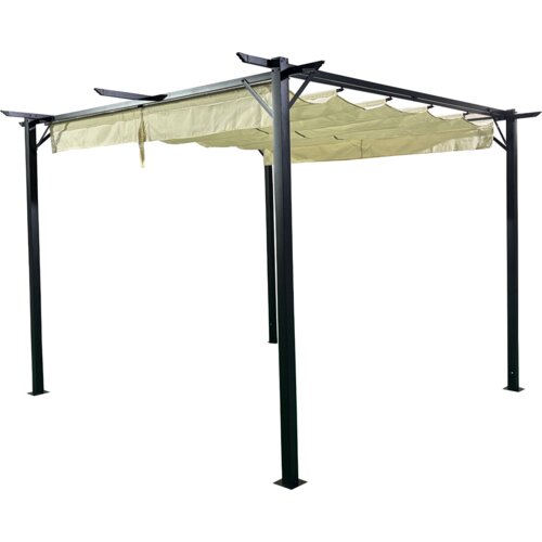  Čelični paviljon, 3x3m, Crni Cene