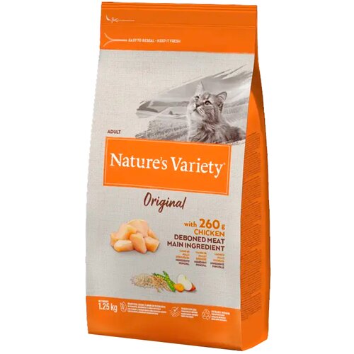 Nature's Variety Hrana za mačke gain Original, Piletina - 1.25 kg Slike